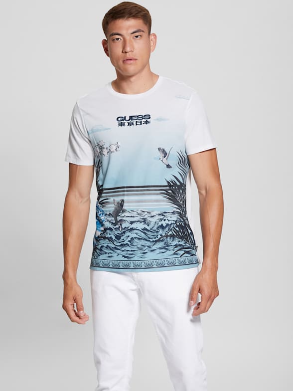 Zeep oog tapijt Men's Graphic Tanks & T-Shirts | GUESS