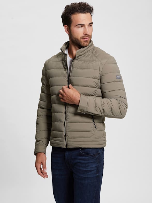 Guess men's down jacket best sale
