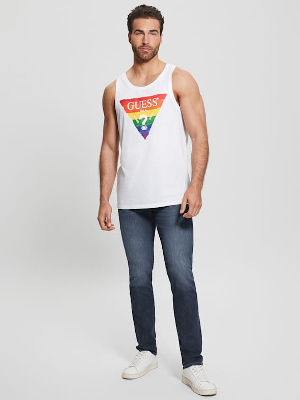 Guess sleeveless shirt clearance