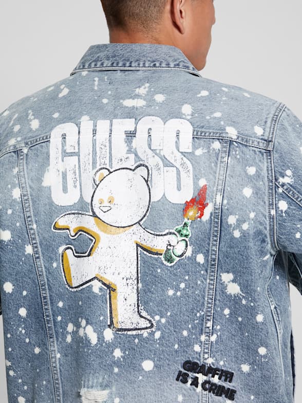 Guess men's jackets sale shop