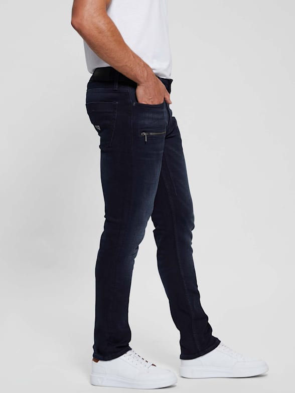 Men s Slim Straight Regular Straight Jeans GUESS Canada