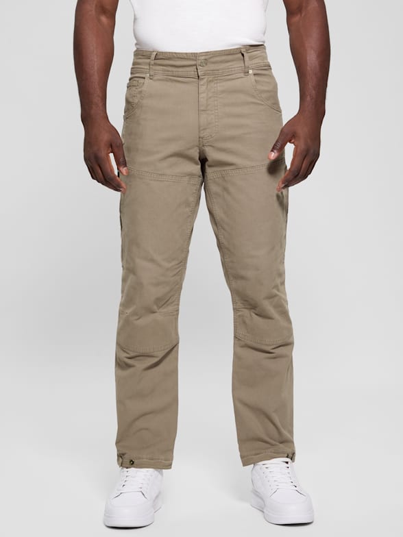 Men s Pants Track Pants Joggers Cargo Utility Pants GUESS