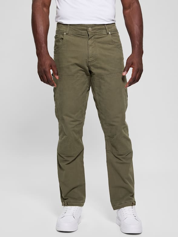 Men s Pants Track Pants Joggers Cargo Utility Pants GUESS