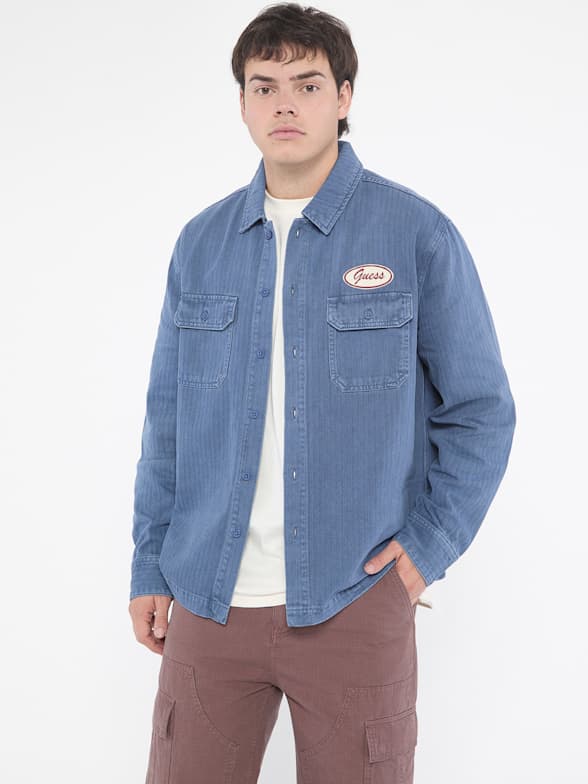 Guess jeans shirt mens top