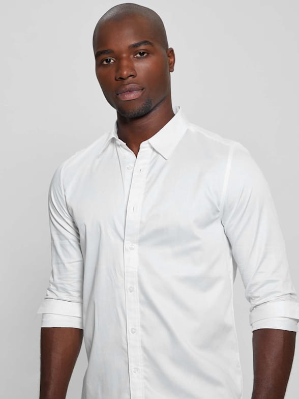 福袋 Poplin Sateen Shirt GUESS | メンズウェア