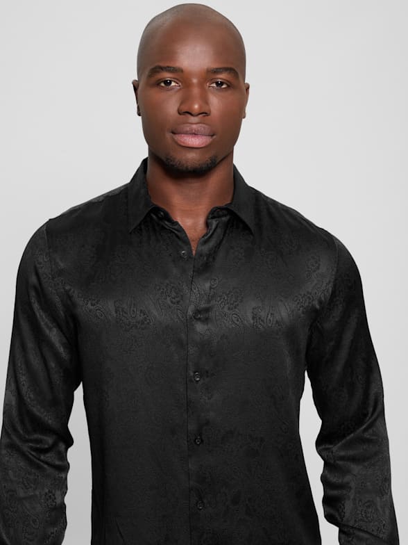 Guess men's dress shirts clearance