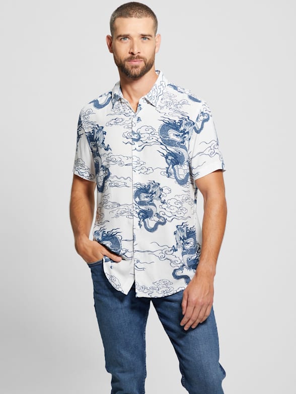 Men s Shirts GUESS