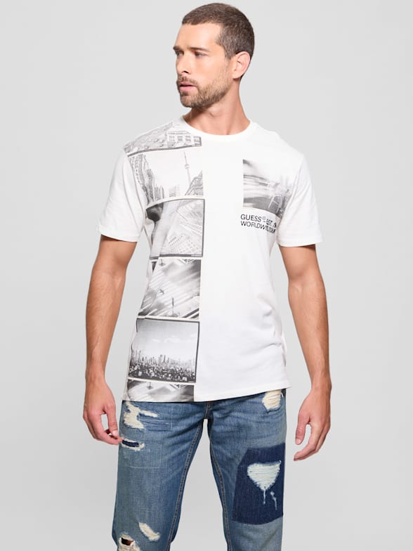 Men s T Shirt Tanks GUESS