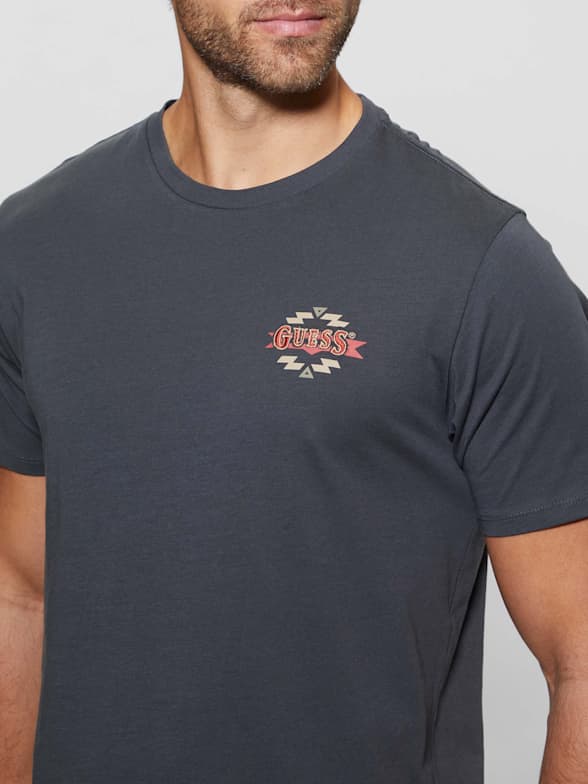 Guess men's graphic tees shop