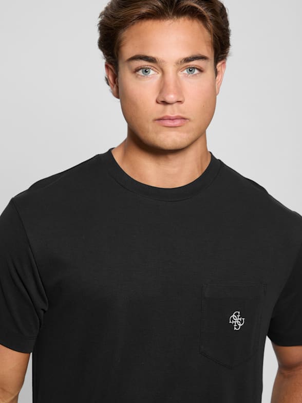 Guess men's black t shirt 2025