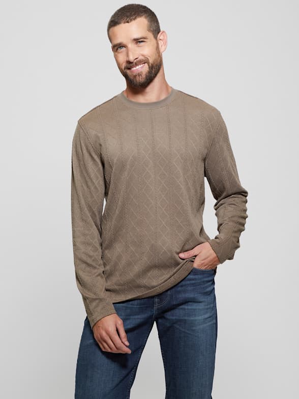 Guess long sleeve mens hotsell