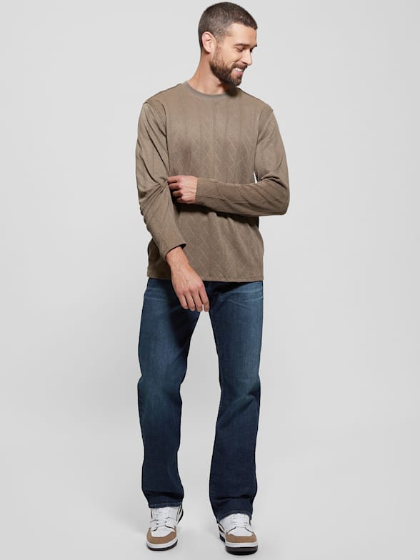Guess men's long sleeve top
