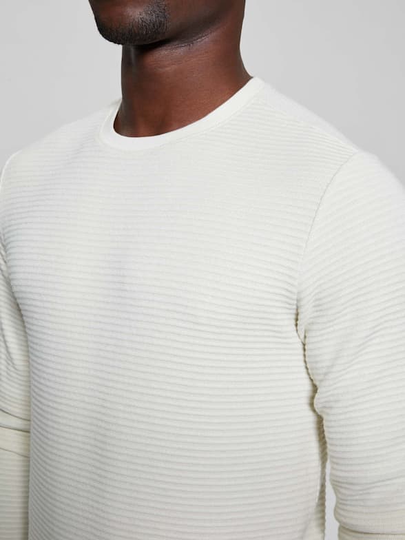 Men s Long Sleeve Tees T Shirts GUESS