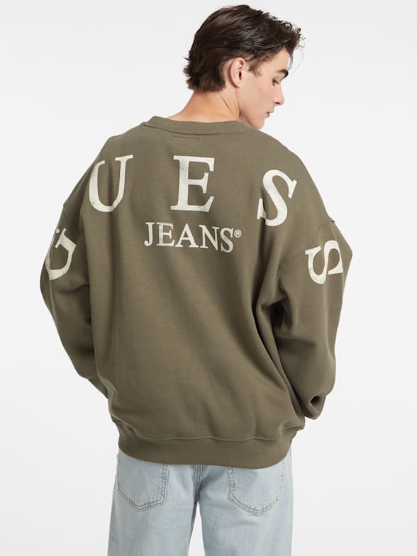 Guess men's sweatshirts shop