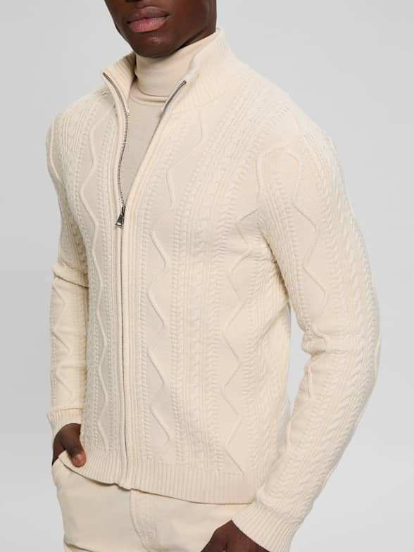 Men's Cable Knit Sweaters | GUESS