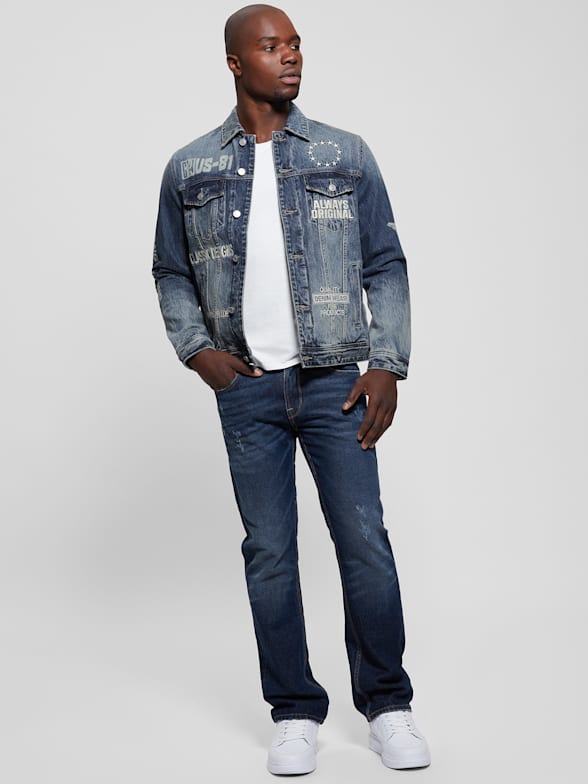 Men s Denim Jacket and Coats More Styles GUESS
