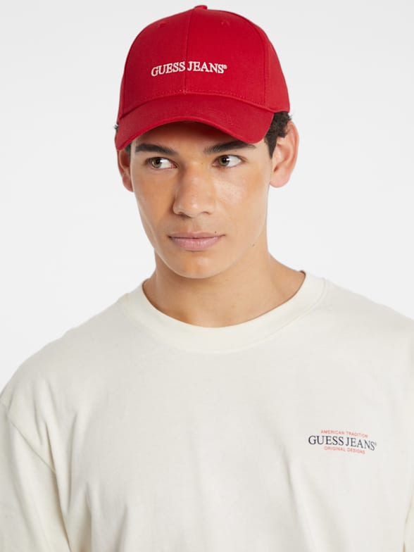 Men s Hats Beanies Trucker Hats Scarves GUESS