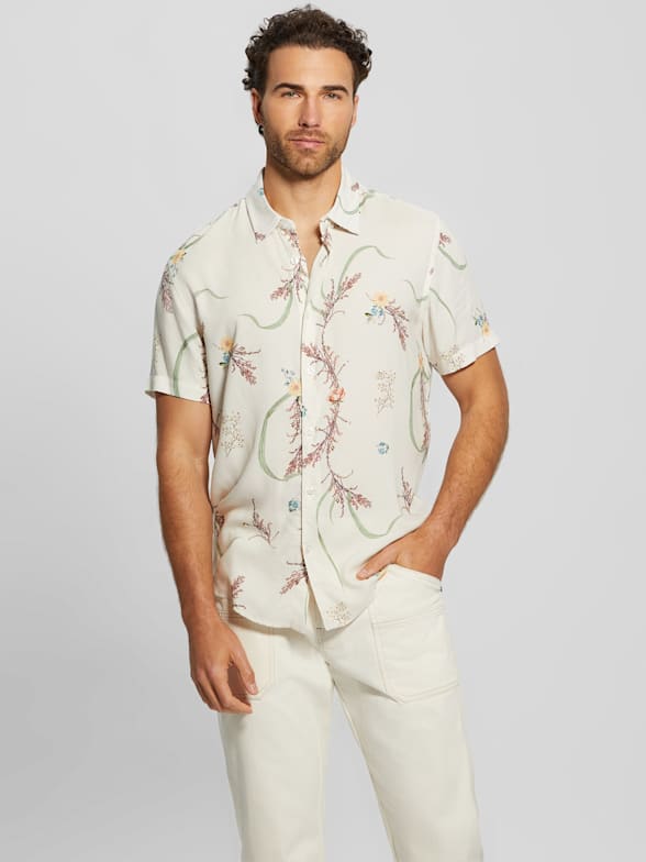 Guess men's dress shirts on sale