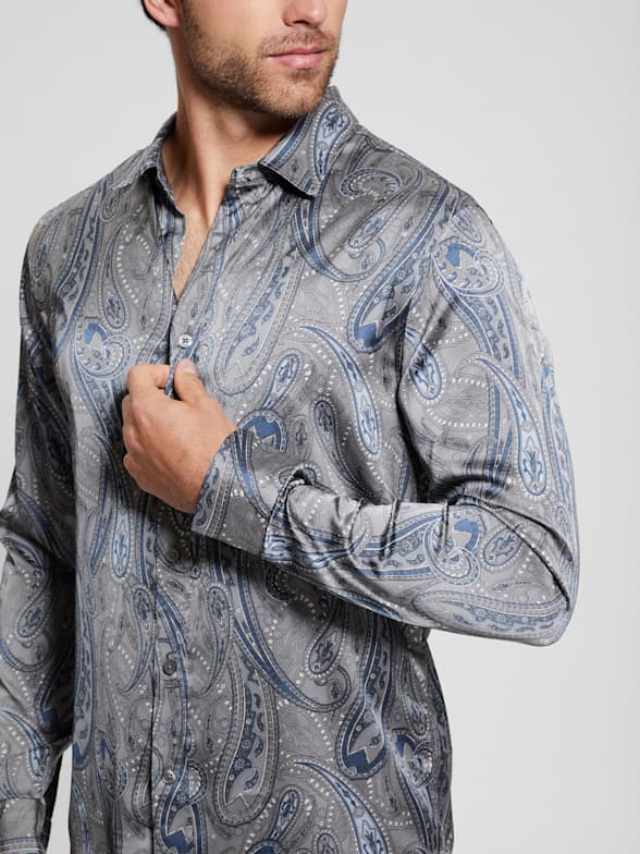 Guess men's dress shirts on sale