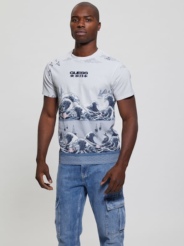 Guess discount shirt men