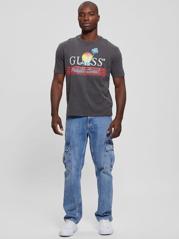 Guess t shirt discount grey