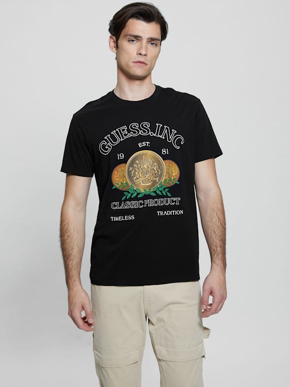 David Embroidered Tee