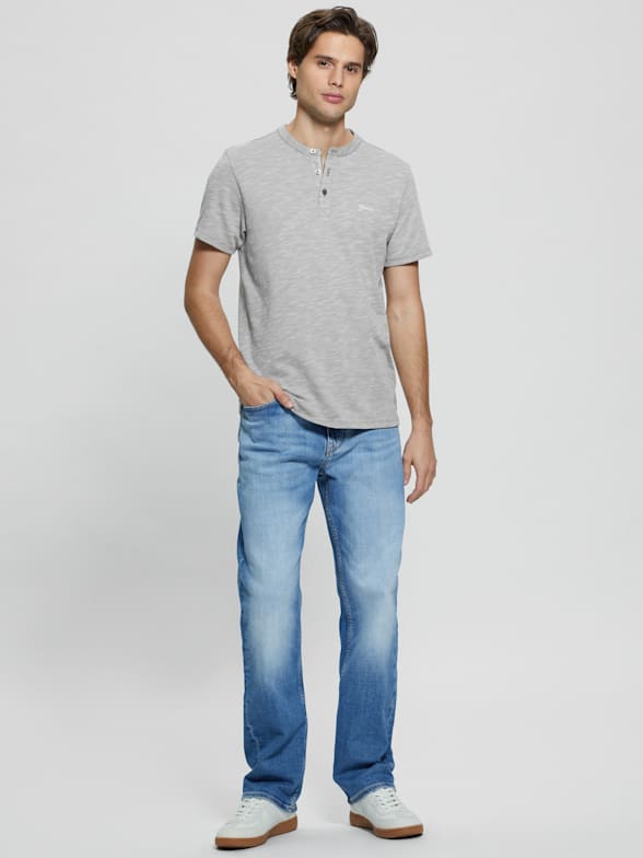 Tee shirt discount guess rayé homme