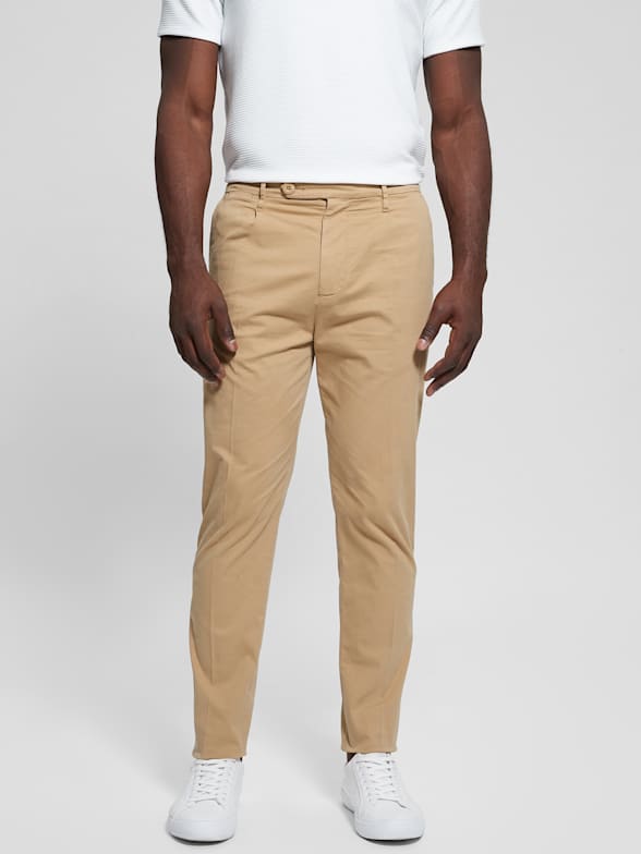 GUESS® Originals Washed nylon cargo pant Men