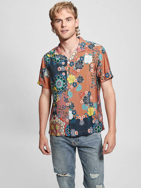 Guess shirts clearance men