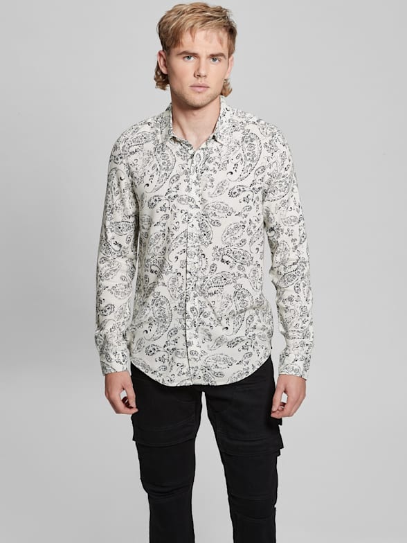 Guess men's deals dress shirts