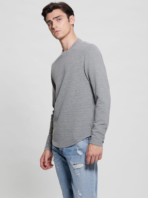 Tee shirt guess homme rayure clearance
