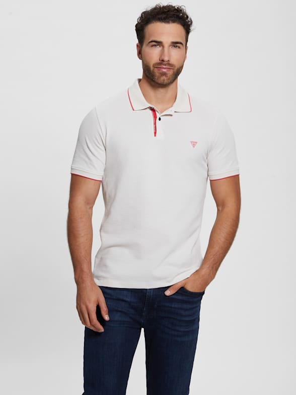 Guess polo shirts deals