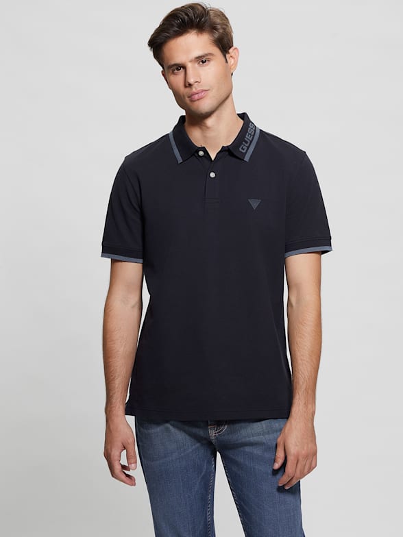 Guess collared shirt discount