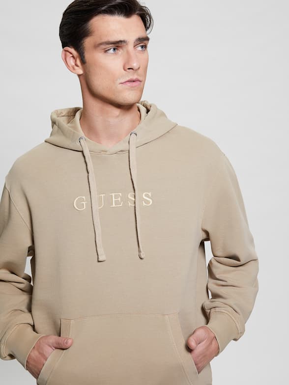 Solid Mens Hoodies Pullover Letter Casual Light Hoodies for Men Pullover  Sweatshirts Hooded Plain Baggy Cool Hoodies Beige at  Men's Clothing  store