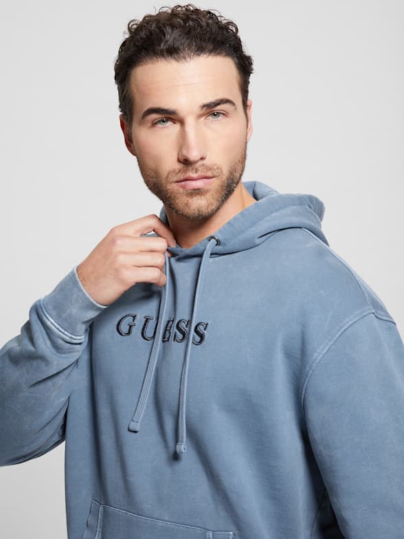 Guess Felpa Donna Grigio Taglia XS Maglione In Cotone Sweatshirt