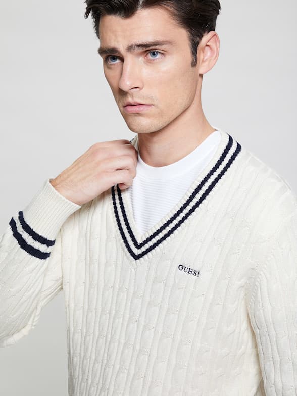 Guess sweatshirt mens outlet