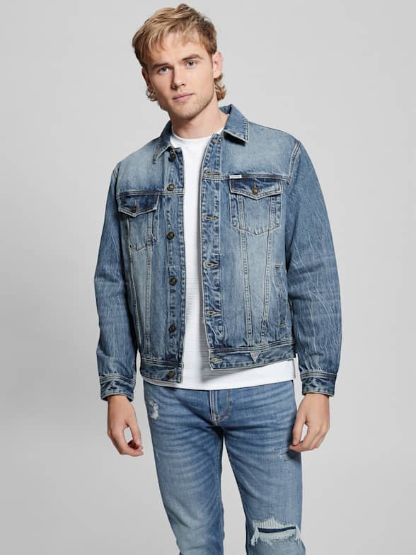 Men's Denim Jacket and Coats - More Styles | GUESS