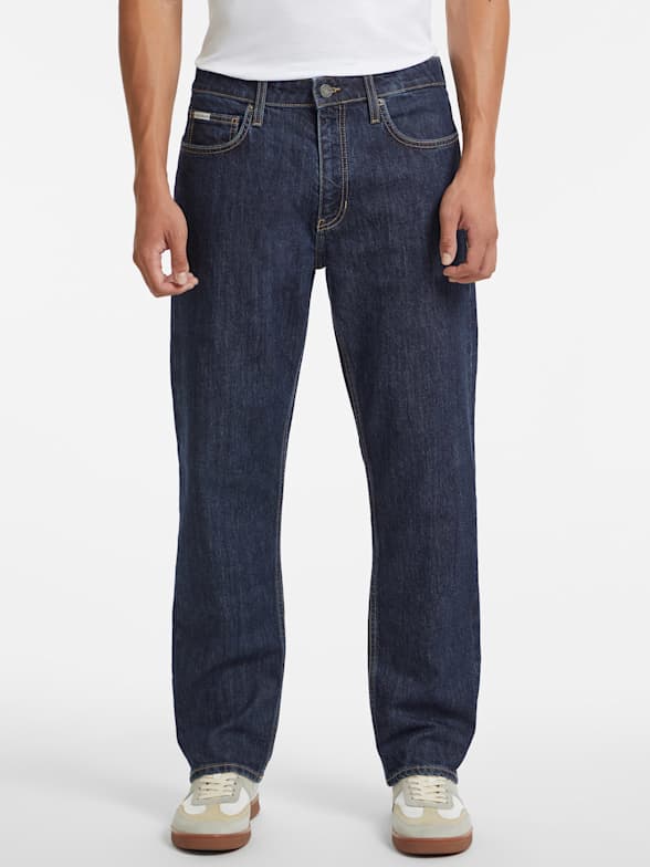 【新品】GUESS ハイウエスト リラックスフィットジーンズ ブルー GUESS JEANS G06 Mom デニム ジーンズ | GUESS(ゲス) JAPAN 公式