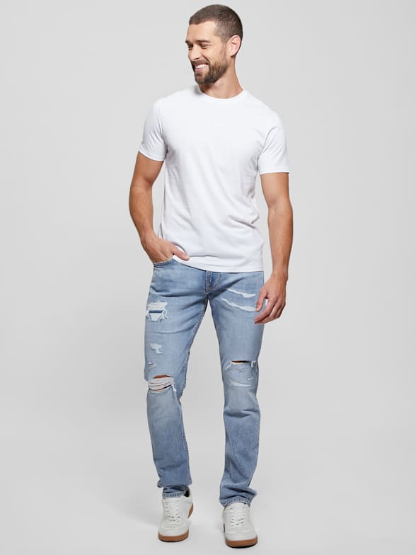 Men s Slim Tapered Jeans GUESS Canada
