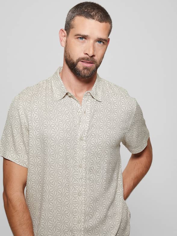 Men s Casual Shirts GUESS
