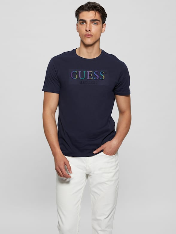 Guess t shirts mens shop