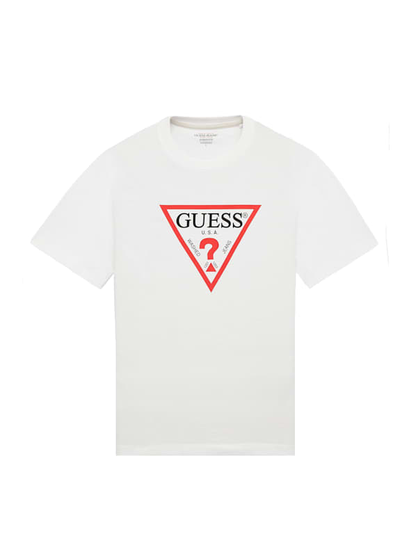Men s Logo Tanks T Shirts GUESS
