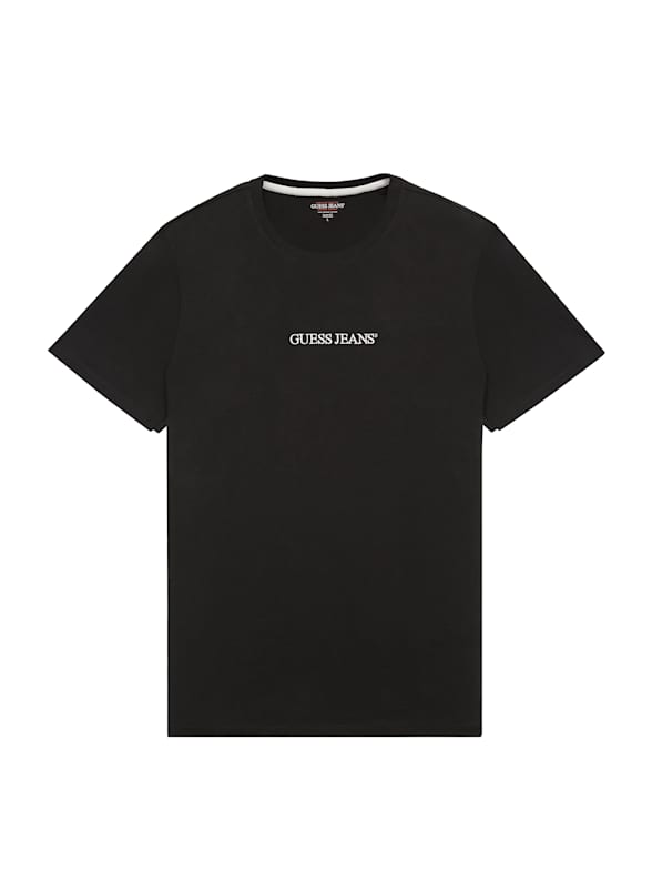 Guess small logo t shirt clearance