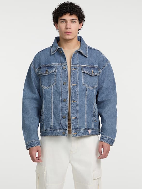 Men s Denim Jacket and Coats More Styles GUESS