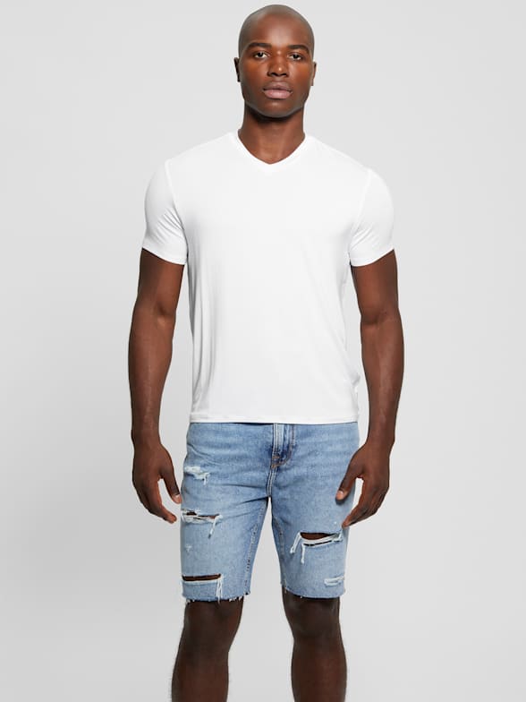 Men s T Shirts V Neck Eco Friendly Shirts