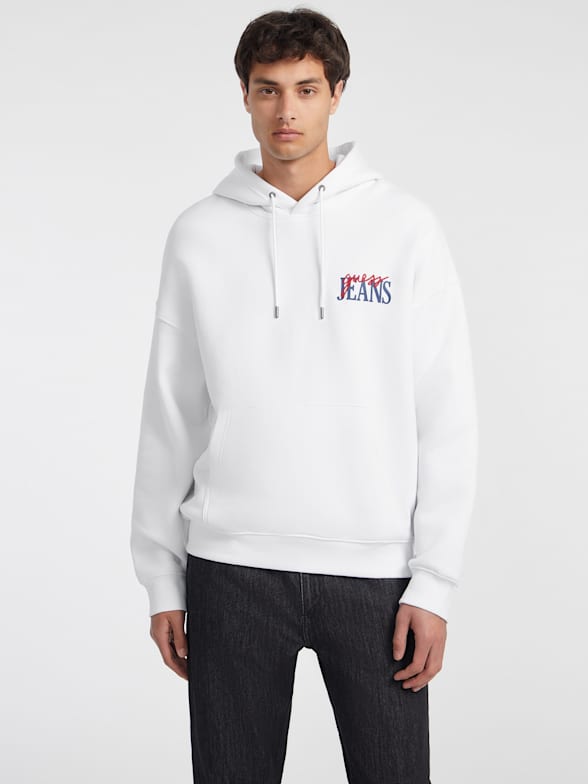 Guess sweatshirt white on sale