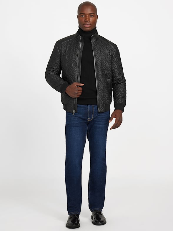 Men's Leather Jackets | GUESS
