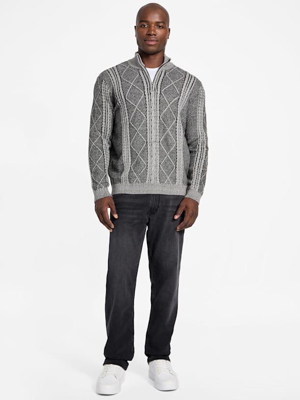 Men's Cable Knit Sweaters | GUESS