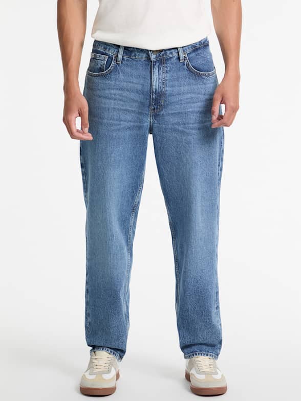 【関税込み】GUESS USA ブルー Combat ジーンズ Eco G17 Cargo Jeans | GUESS Jeans