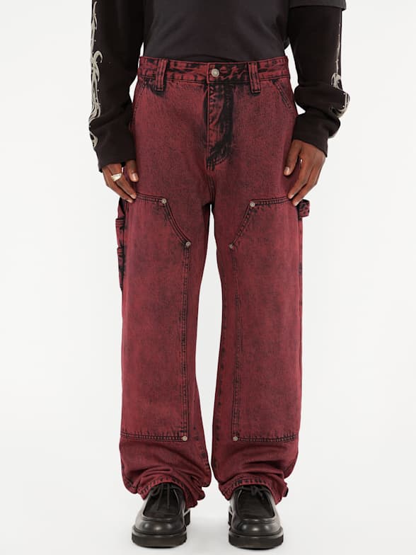 Guess pants mens sales